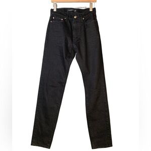 Abercrombie & Fitch Women’s Black Denim Jeans High Rise Slim W 28 L 31/32 90’s